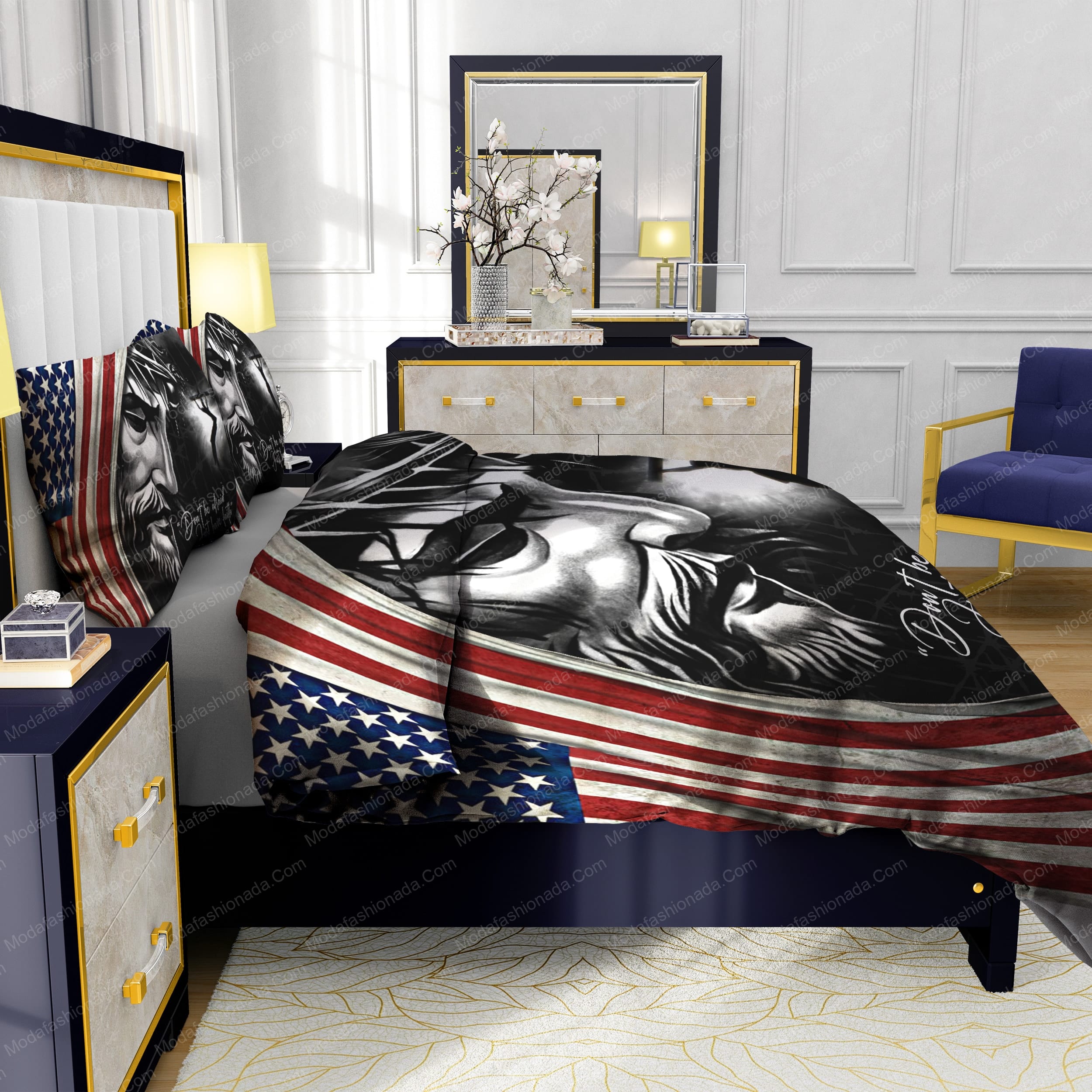 Jesus Don't The Afraid Just Have Faith Bedding Sets