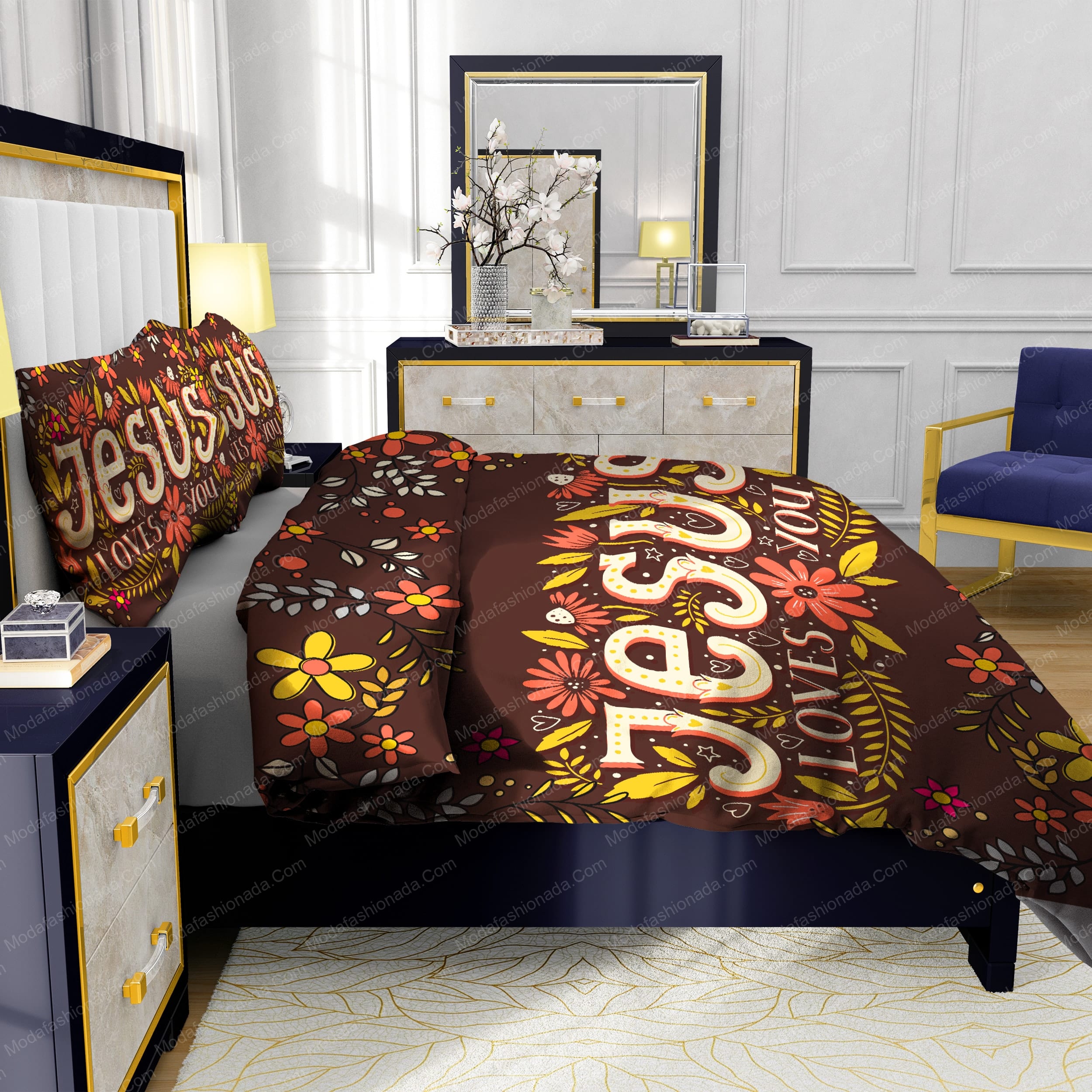 Jesus Loves You Bedding Sets