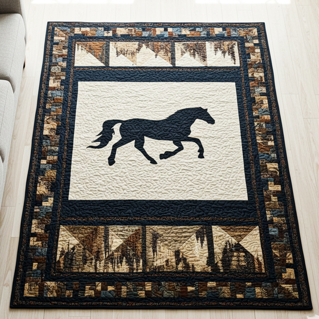 Just Western Area Rug - Non-Slip Washable 3D Print Rug for Living Room & BedroomTVC2108305