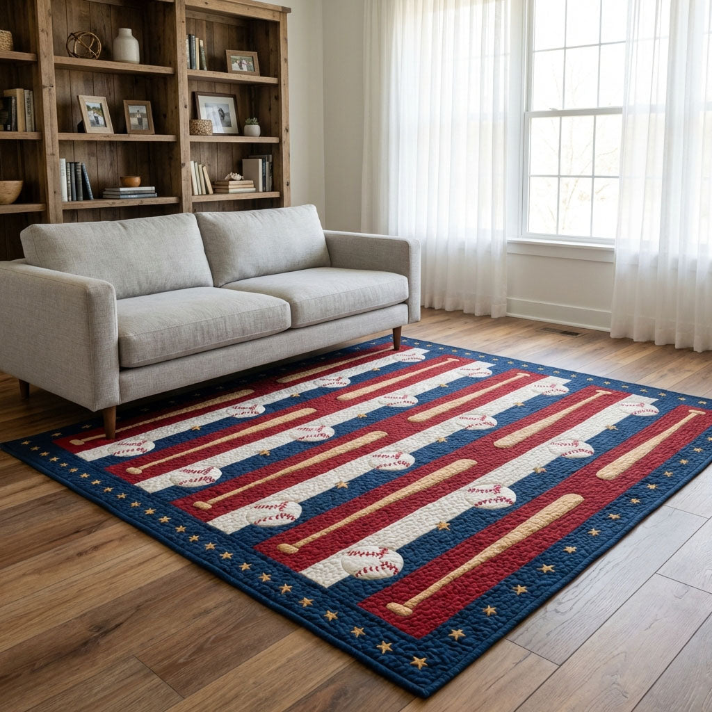 Liberty League Area Rug - Non-Slip Washable 3D Print Rug for Living Room & BedroomTVC2108303