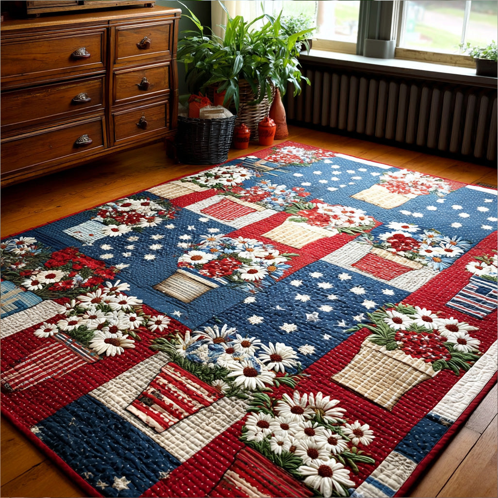 Liberty Meadow Area Rug - Non-Slip Washable 3D Print Rug for Living Room & BedroomTVC2108303