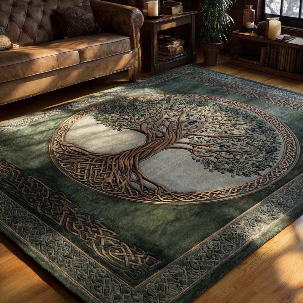 Living Axis Area Rug - Non-Slip Washable 3D Print Rug for Living Room & BedroomTVC2108301
