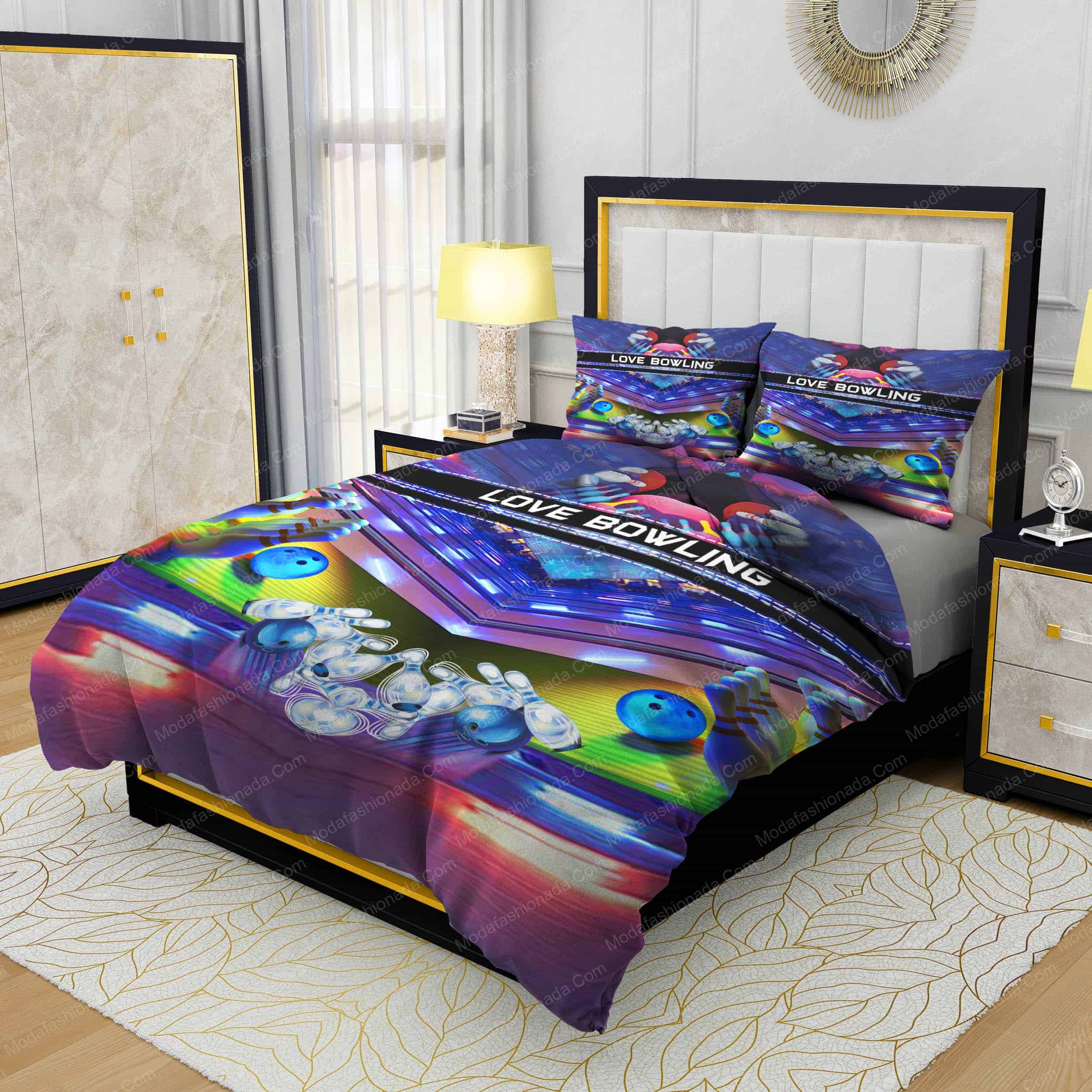 Love Bowling American Bowler Bedding Sets