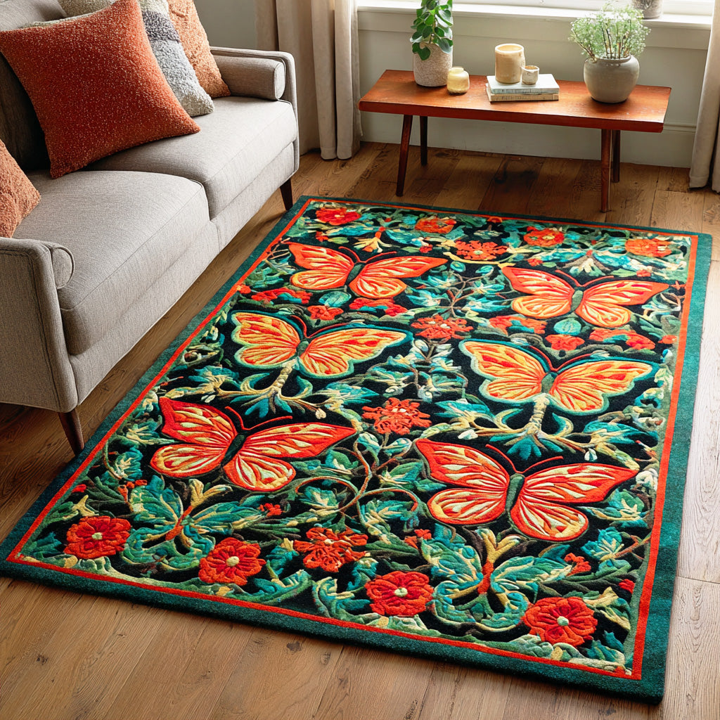 Meadow Spirit Area Rug - Non-Slip Washable 3D Print Rug for Living Room & BedroomTVC2108214