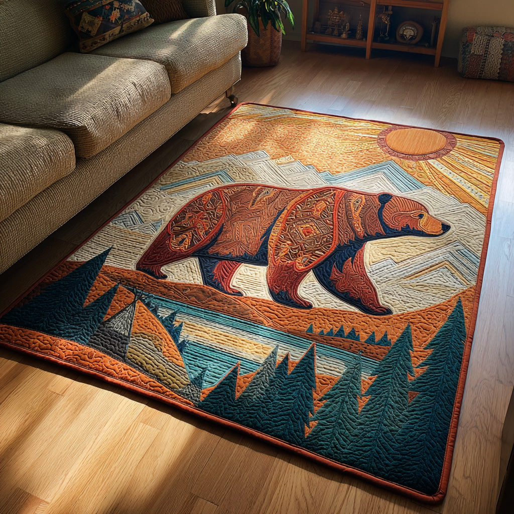 Mesa Shadow Area Rug - Non-Slip Washable 3D Print Rug for Living Room & BedroomTVC2108297