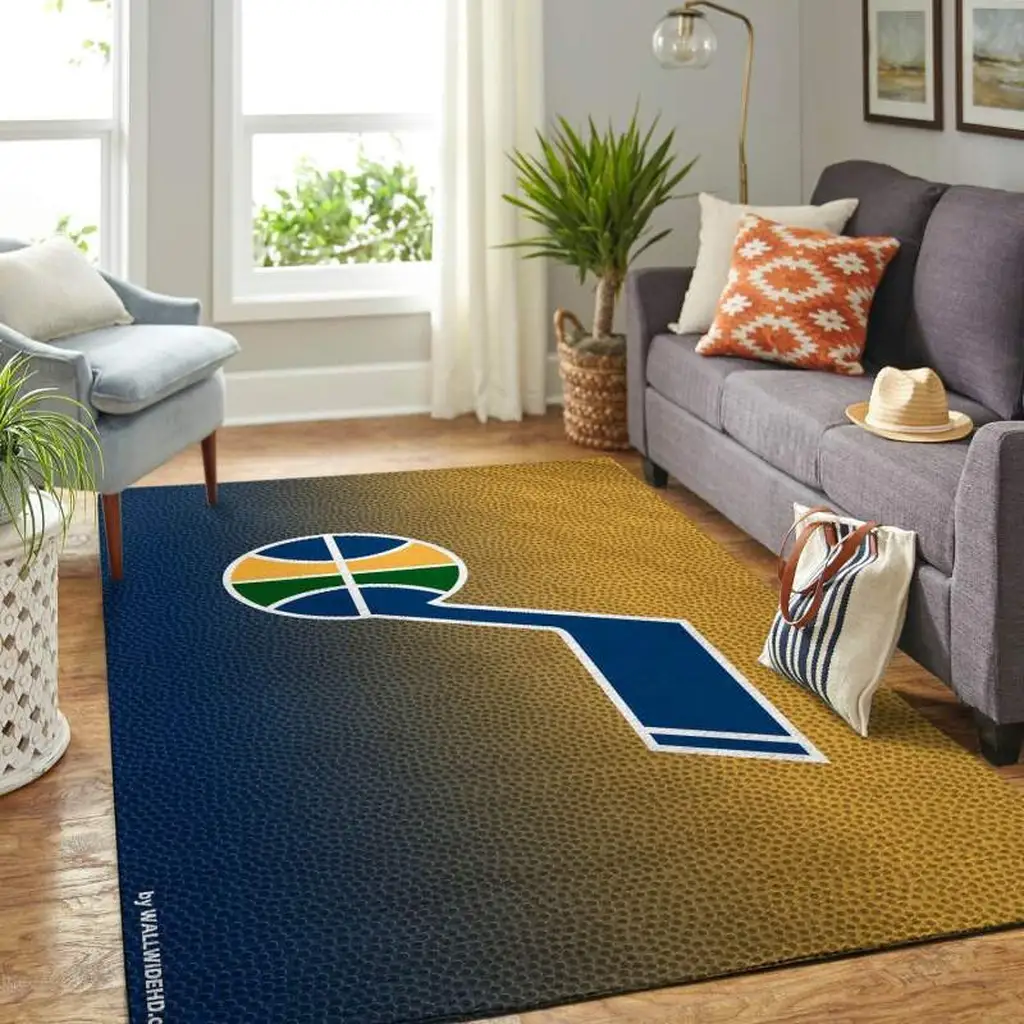Modern Area Rug for Living Room and Bedroom Decor Black and Red