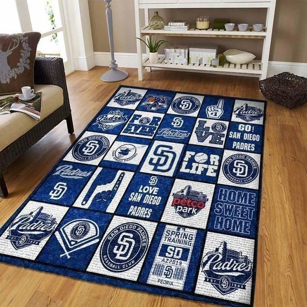 Modern Area Rug for Living Room and Bedroom Decor Green and Gray