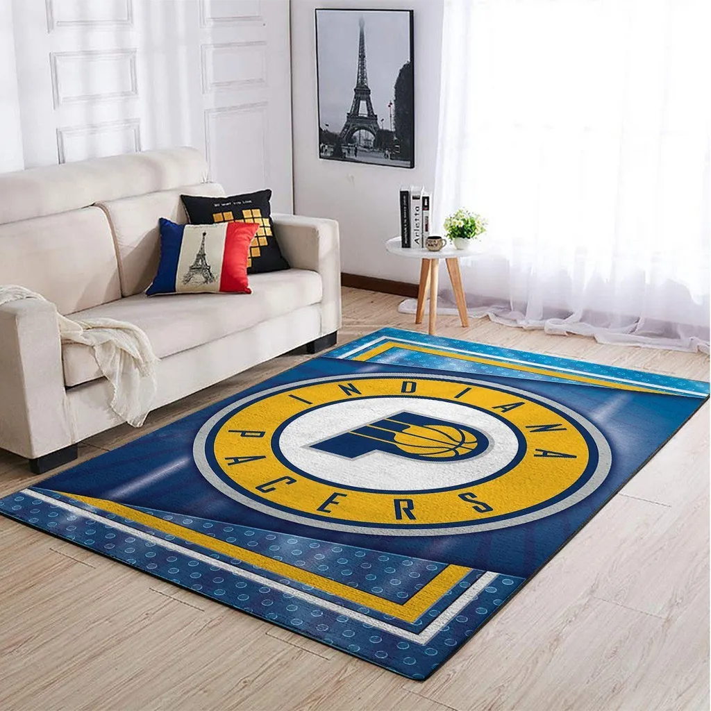 Modern Area Rug for Living Room and Bedroom Decor Red and White