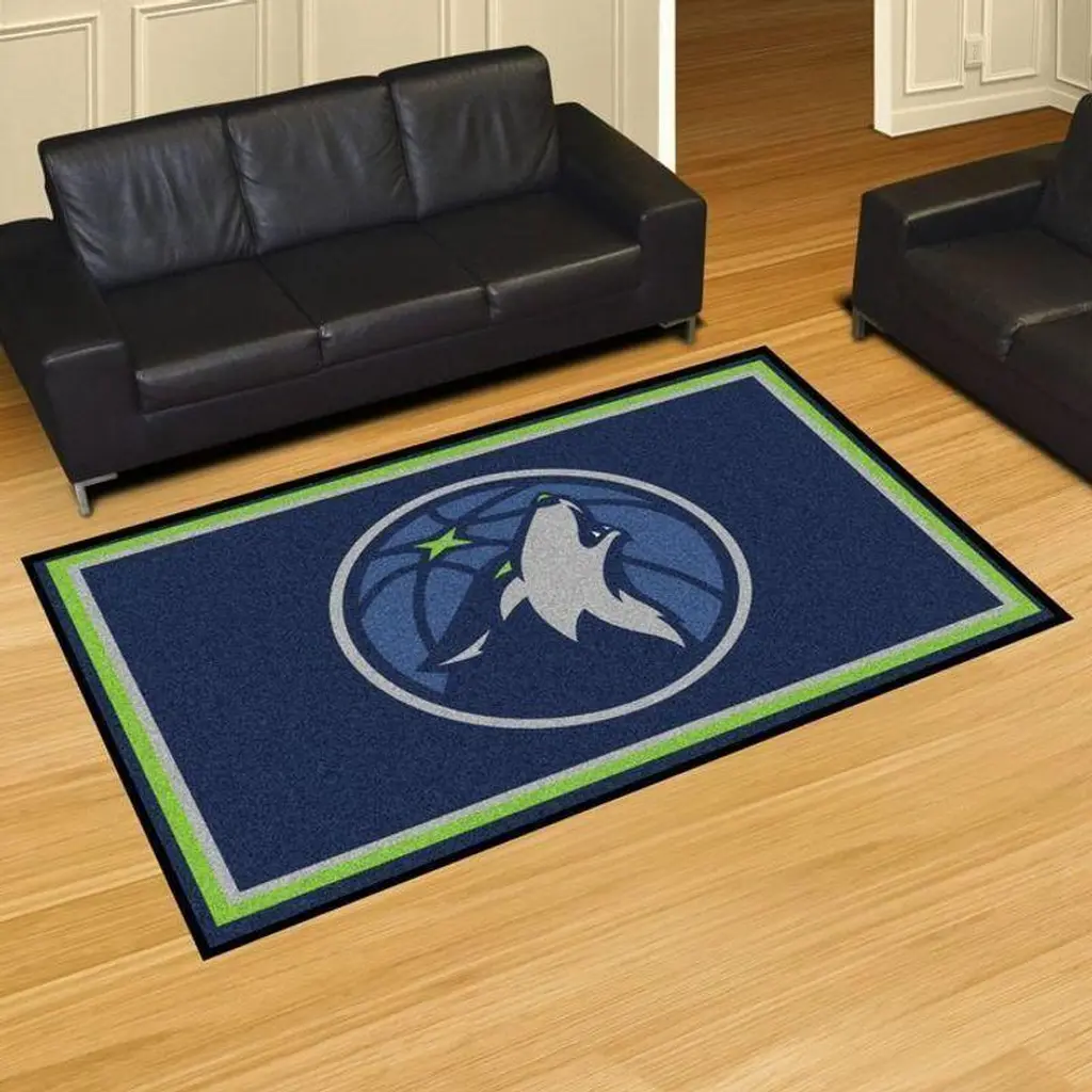 Modern Area Rug for Living Room Decor Carpet Black and Yellow