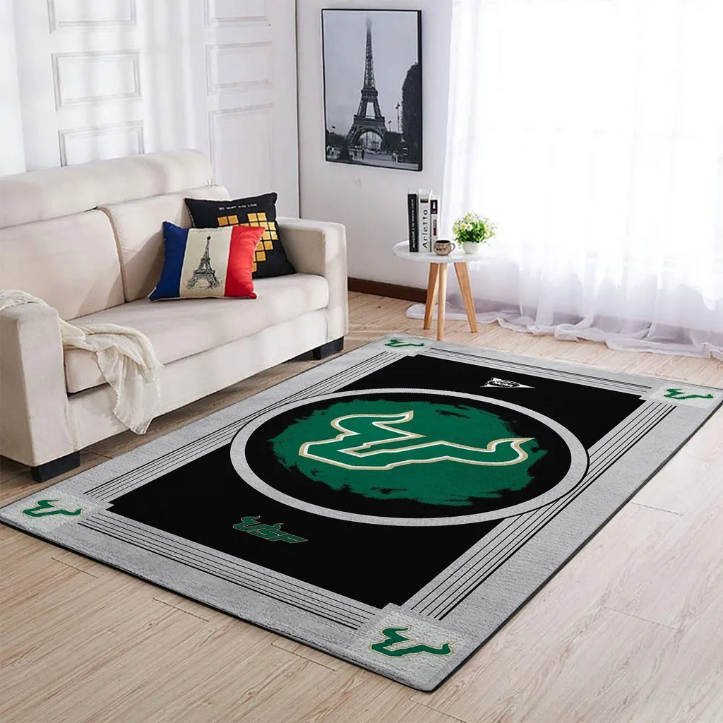 Modern Area Rug for Living Room Decor Carpet Sale Black and Green