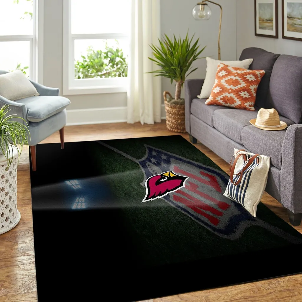 Modern Area Rug Perfect for Living Room Decor Gold and White