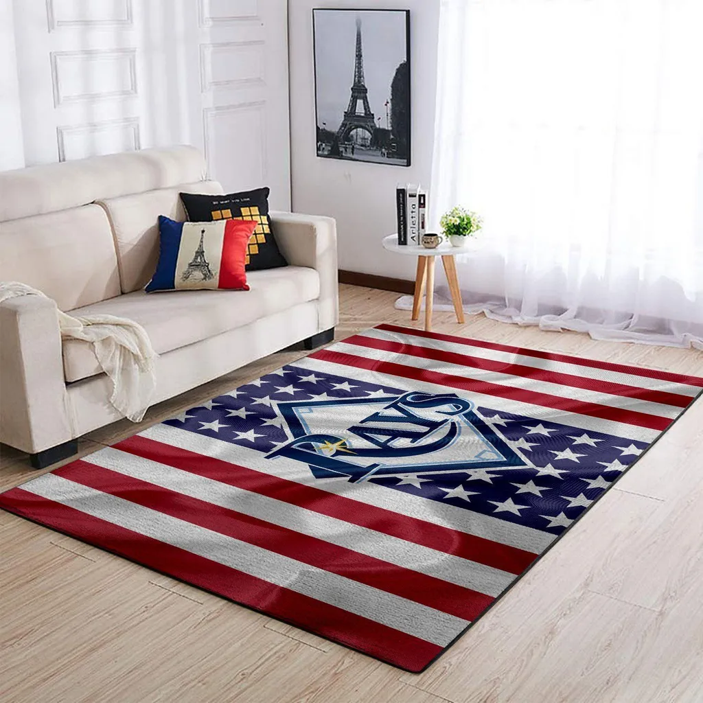 Modern Living Room Floor Rug Decorative Carpet Black and Green