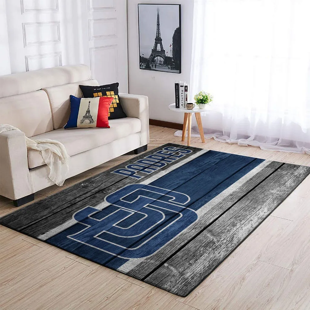 Modern Rug for Living Room and Bedroom Decor Black and Green