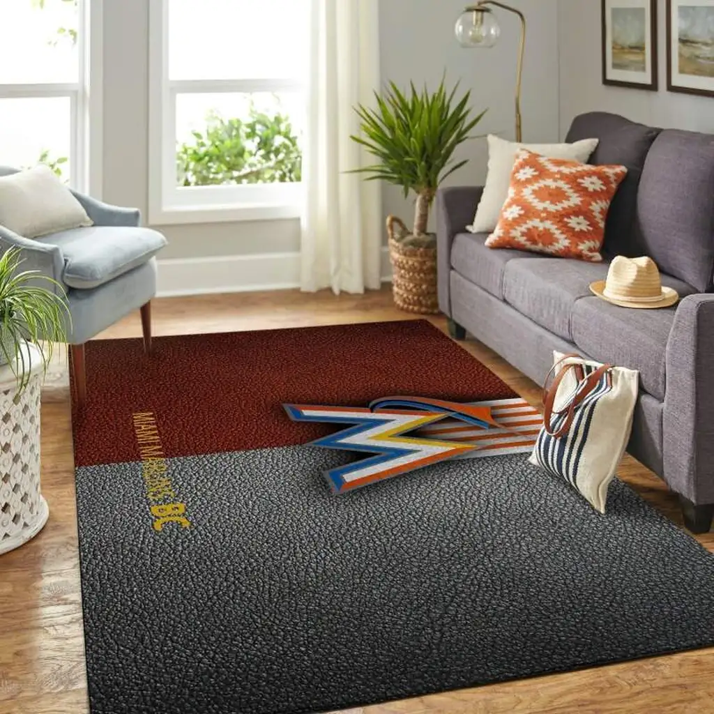 Modern Textured Area Rug for Living Room Decor Black and Brown