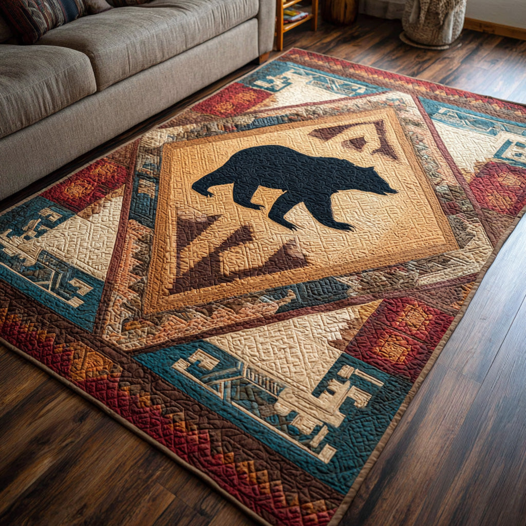 Moonlit Totem Area Rug - Non-Slip Washable 3D Print Rug for Living Room & BedroomTVC2108296