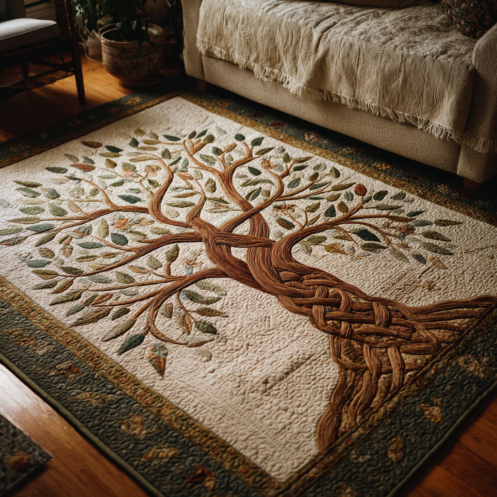 Mystic Roots Area Rug - Non-Slip Washable 3D Print Rug for Living Room & BedroomTVC2108293