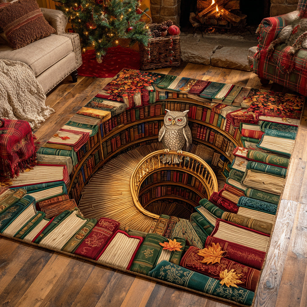 Night Scholar Area Rug - Non-Slip Washable 3D Print Rug for Living Room & BedroomTVC2108292