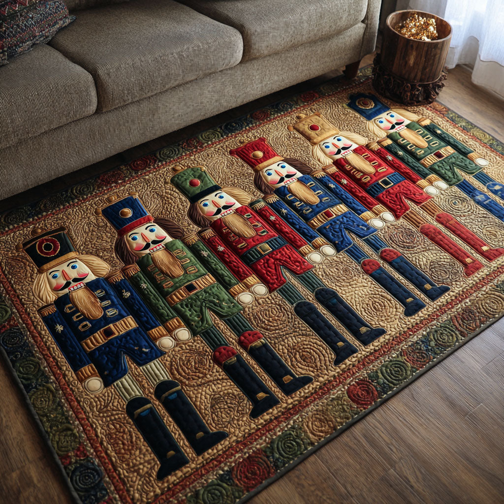 Nutcracker Memory Area Rug - Non-Slip Washable 3D Print Rug for Living Room & BedroomTVC2108213