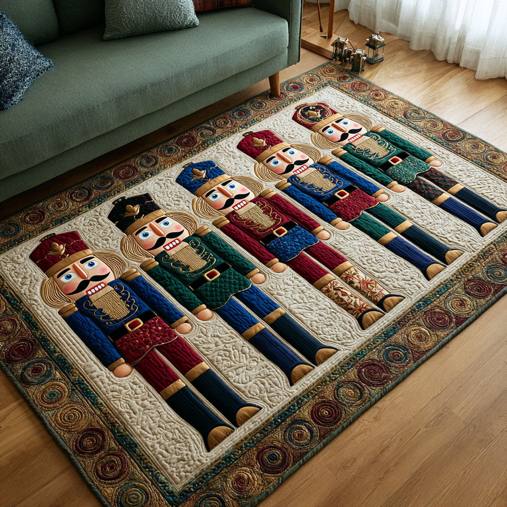 Nutcracker Tales Area Rug - Non-Slip Washable 3D Print Rug for Living Room & BedroomTVC2108213