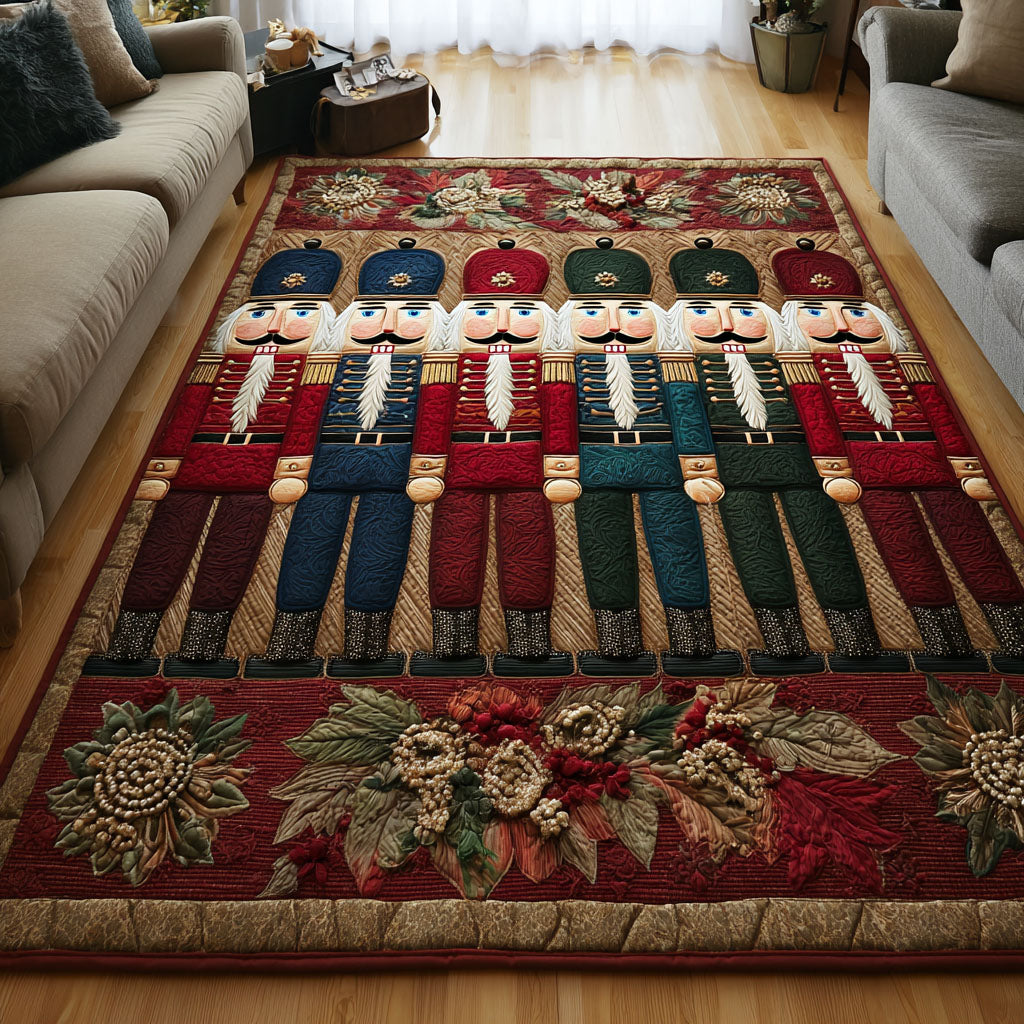 Nutcracker Whisper Area Rug - Non-Slip Washable 3D Print Rug for Living Room & BedroomTVC2108213