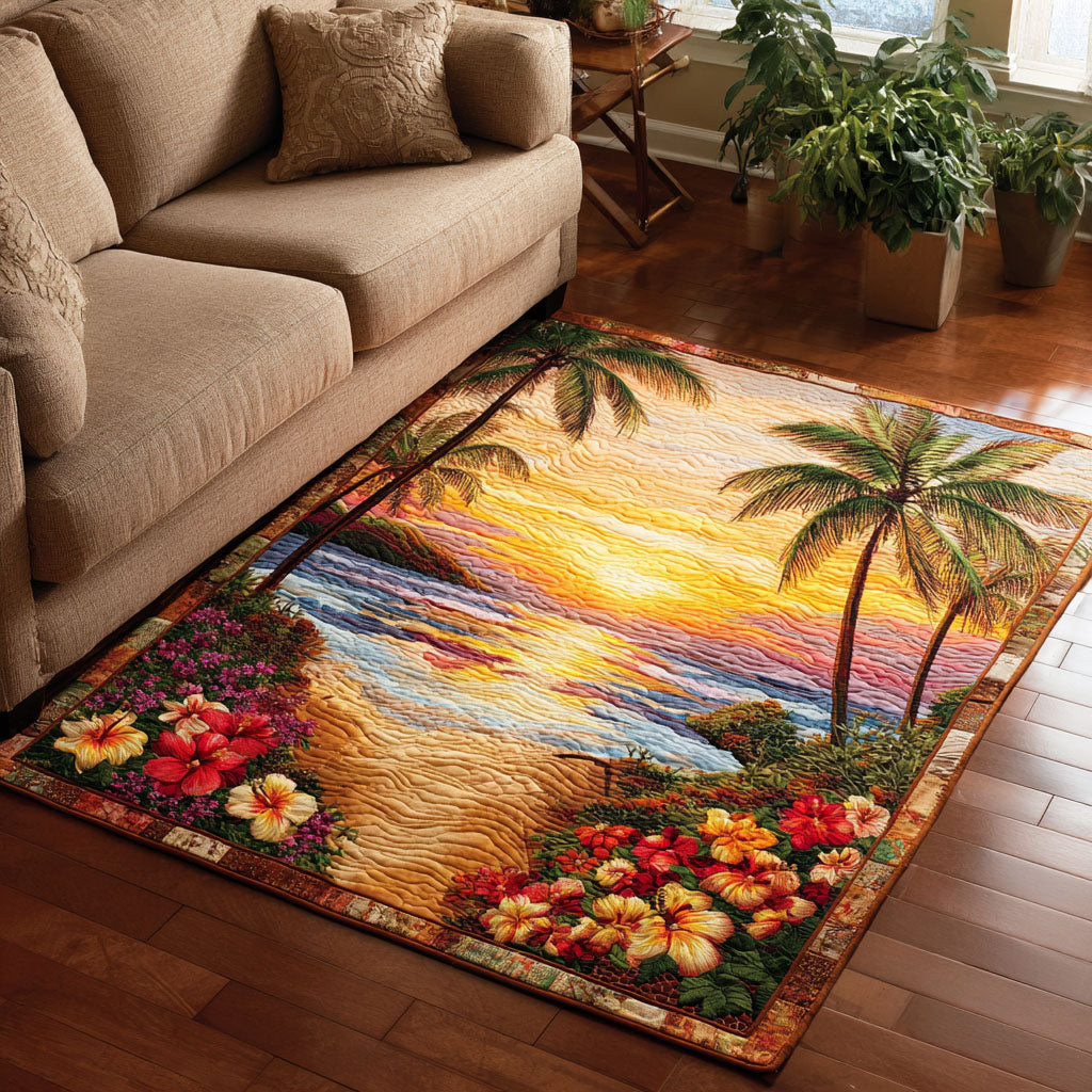 Ocean Whisper Area Rug - Non-Slip Washable 3D Print Rug for Living Room & BedroomTVC2108213