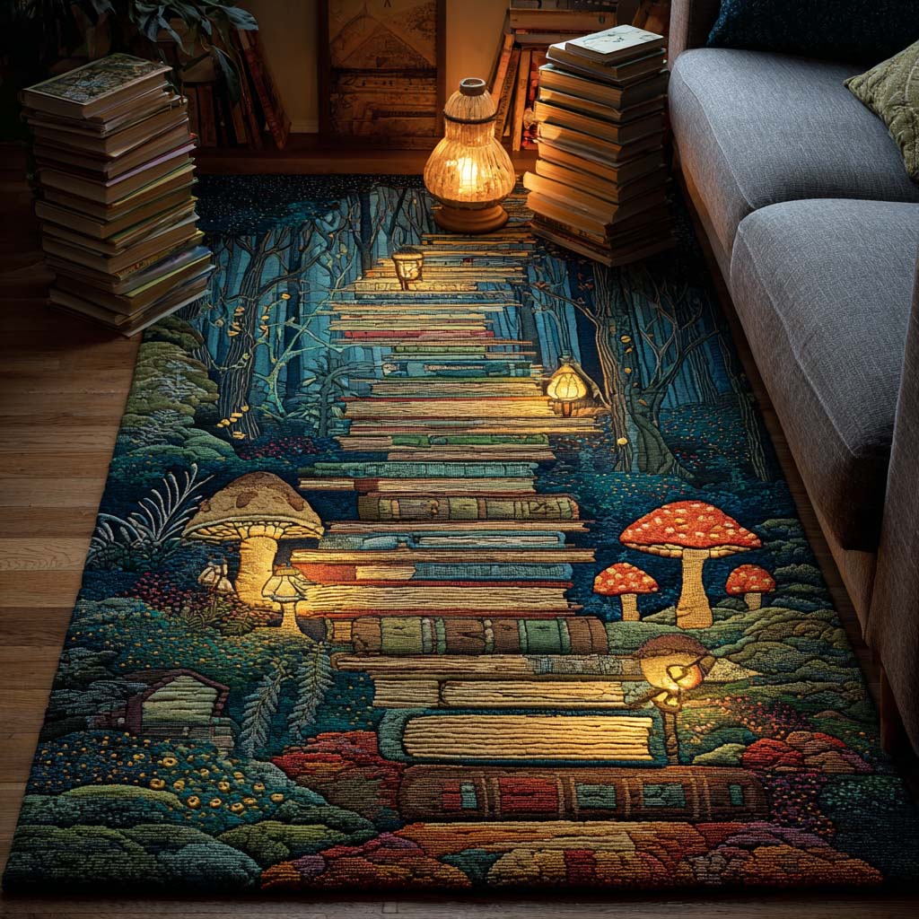 Page Whisper Area Rug - Non-Slip Washable 3D Print Rug for Living Room & BedroomTVC2108287