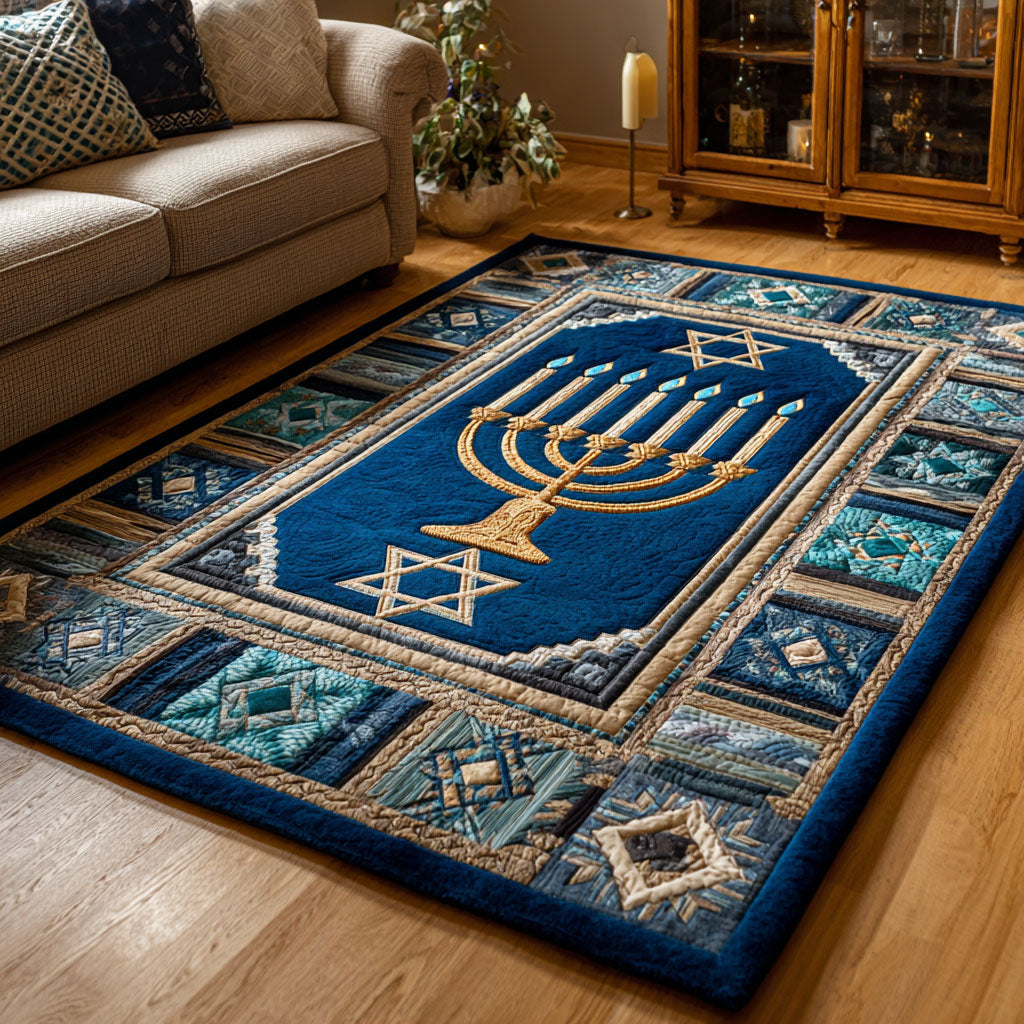 Passover Harmony Area Rug - Non-Slip Washable 3D Print Rug for Living Room & BedroomTVC2108287
