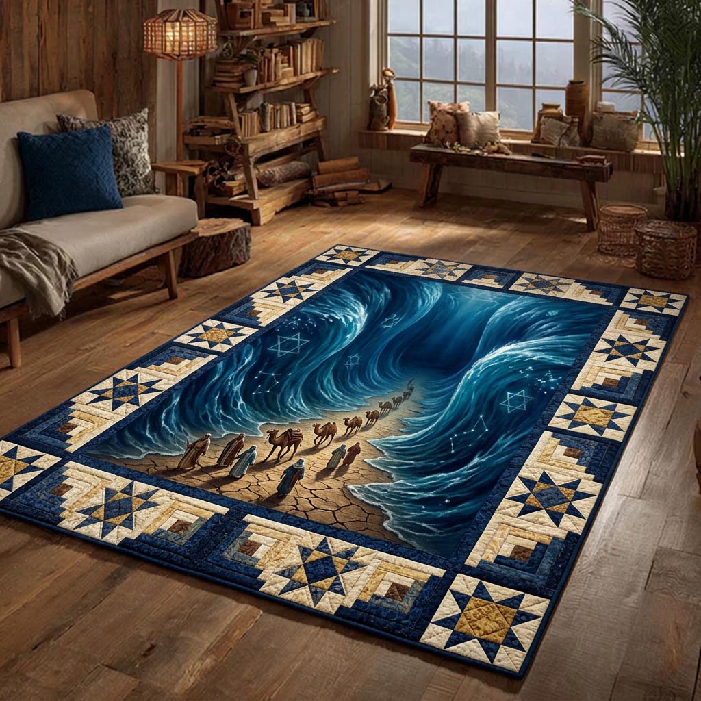 Passover Light Area Rug - Non-Slip Washable 3D Print Rug for Living Room & BedroomTVC2108403
