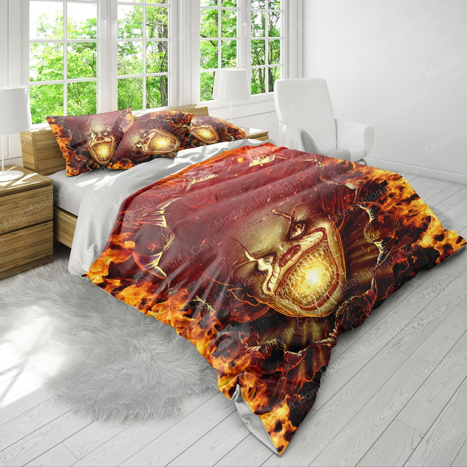 Pennywise IT Halloween Horror Bedding Sets