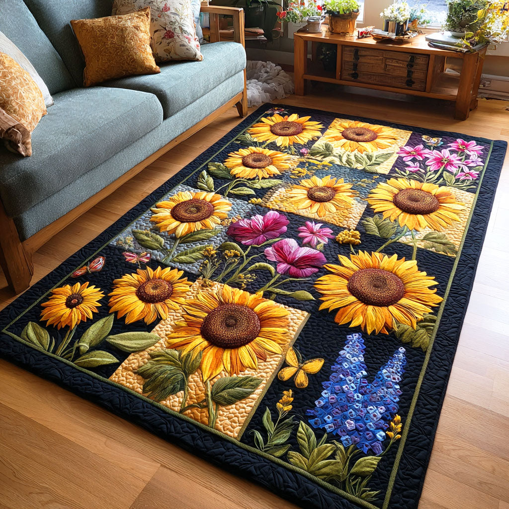Petal Dance Area Rug - Non-Slip Washable 3D Print Rug for Living Room & BedroomTVC2108284