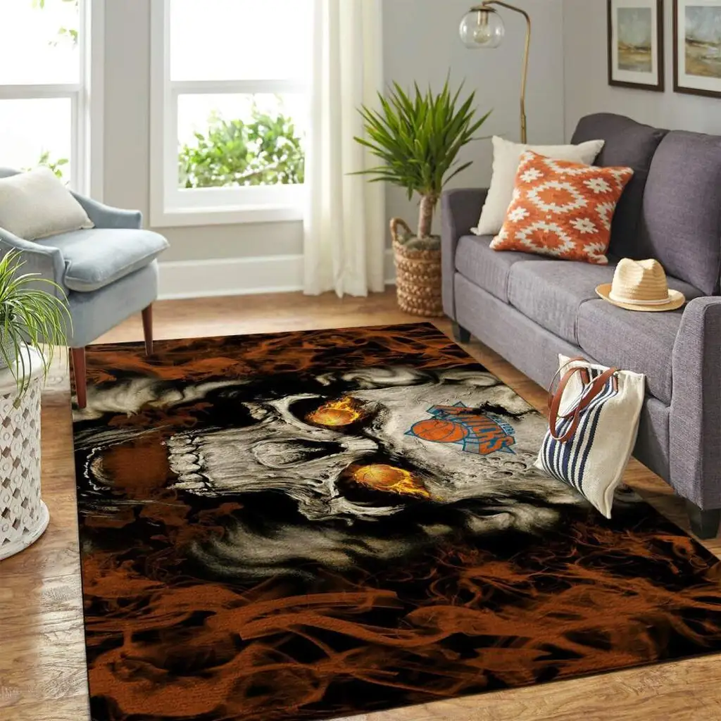 Philadelphia Eagles Rug - Wooden Floor Design for Living Room Black and Red