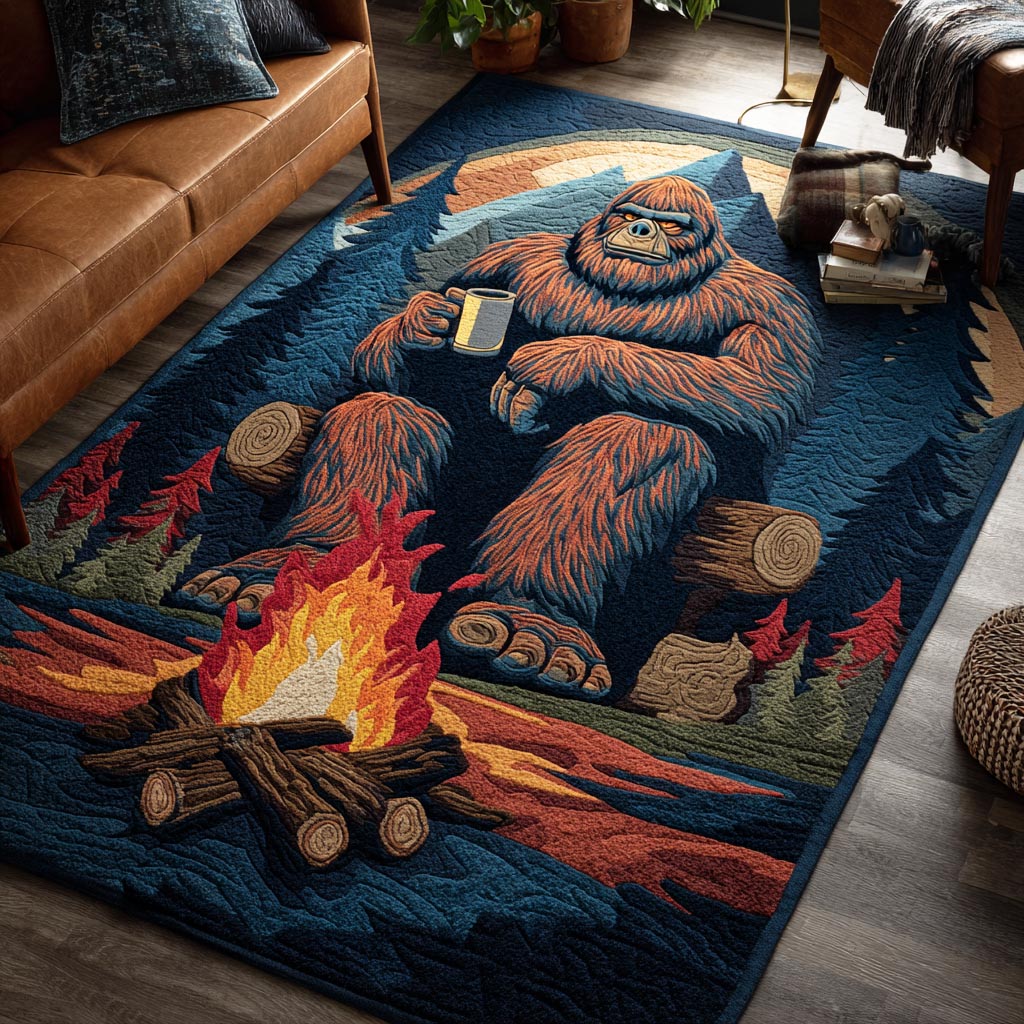 Pine Walker Area Rug - Non-Slip Washable 3D Print Rug for Living Room & BedroomTVC2108284