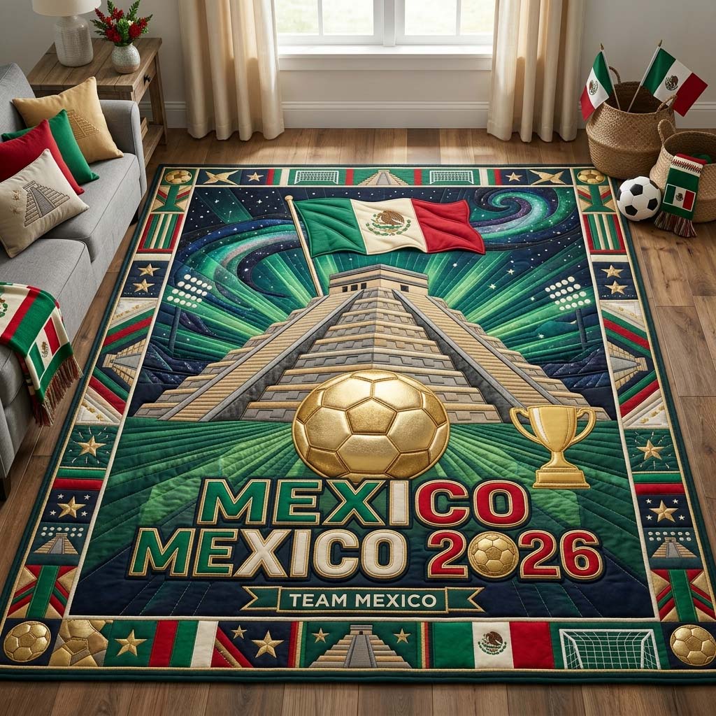 Pyramid Pride Area Rug - Non-Slip Washable 3D Print Rug for Living Room & BedroomTVC2108366