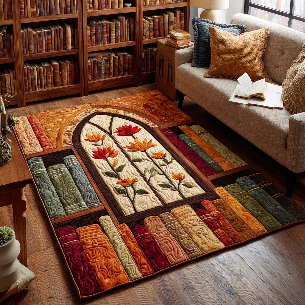 Quiet Chapter Area Rug - Non-Slip Washable 3D Print Rug for Living Room & BedroomTVC2108281