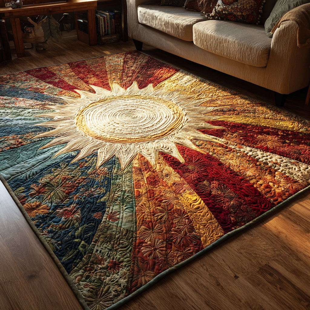 Quiet Glow Area Rug - Non-Slip Washable 3D Print Rug for Living Room & BedroomTVC2108281