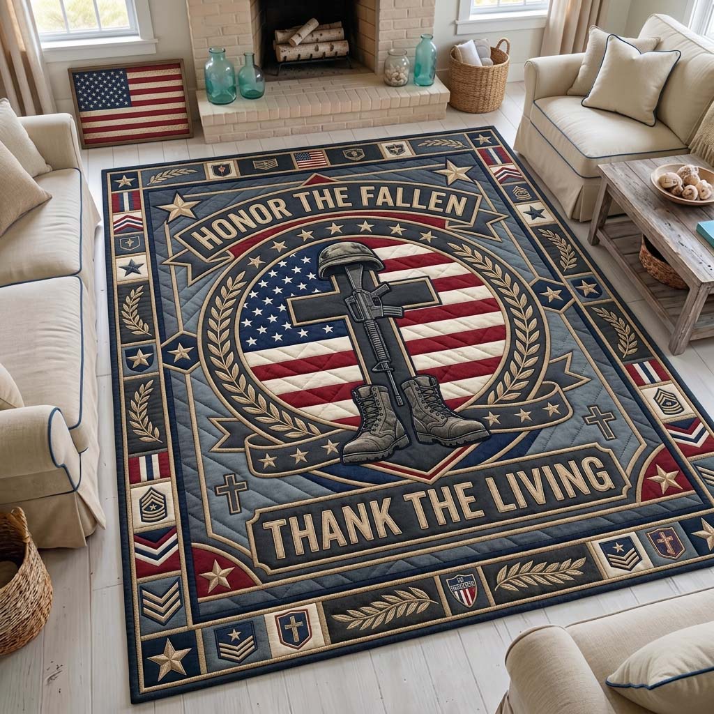 Remember Heroes Area Rug - Non-Slip Washable 3D Print Rug for Living Room & BedroomTVC2108366