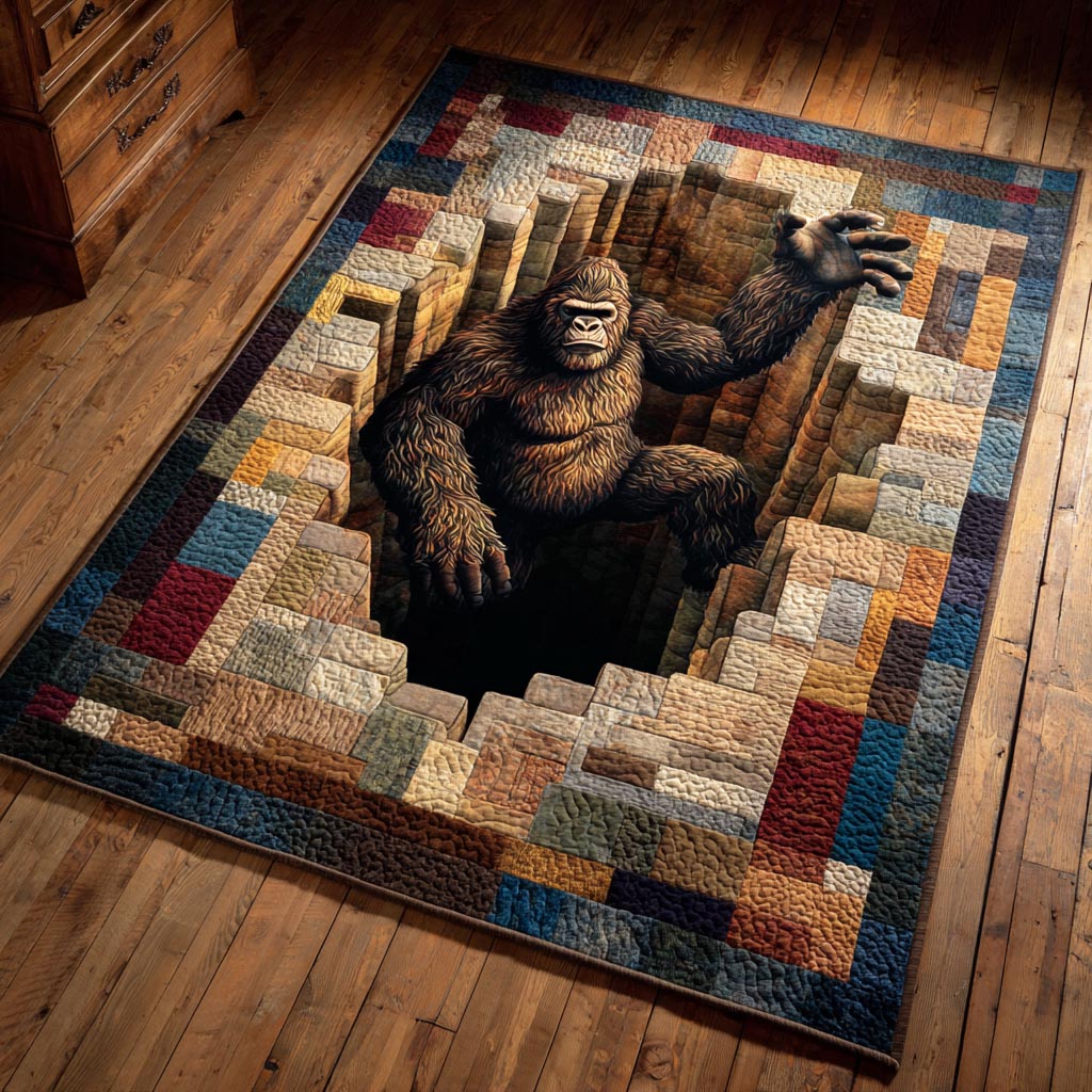 Ridge Wanderer Area Rug - Non-Slip Washable 3D Print Rug for Living Room & BedroomTVC2108278