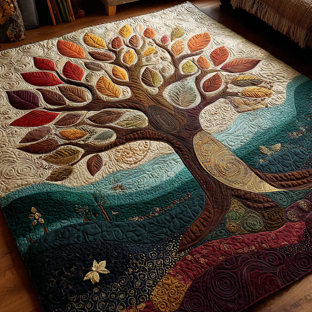 Rooted Glow Area Rug - Non-Slip Washable 3D Print Rug for Living Room & BedroomTVC2108277