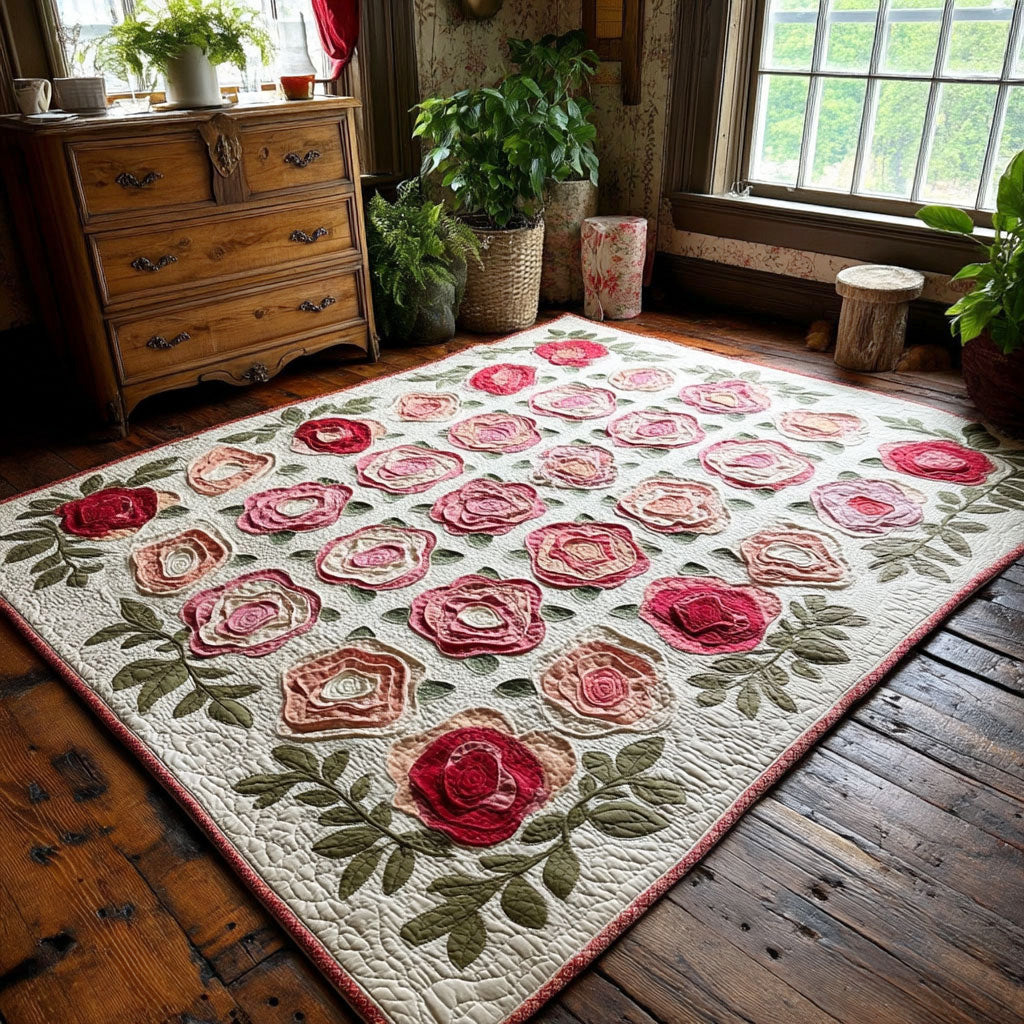 Rosehaven Area Rug - Non-Slip Washable 3D Print Rug for Living Room & BedroomTVC2108277