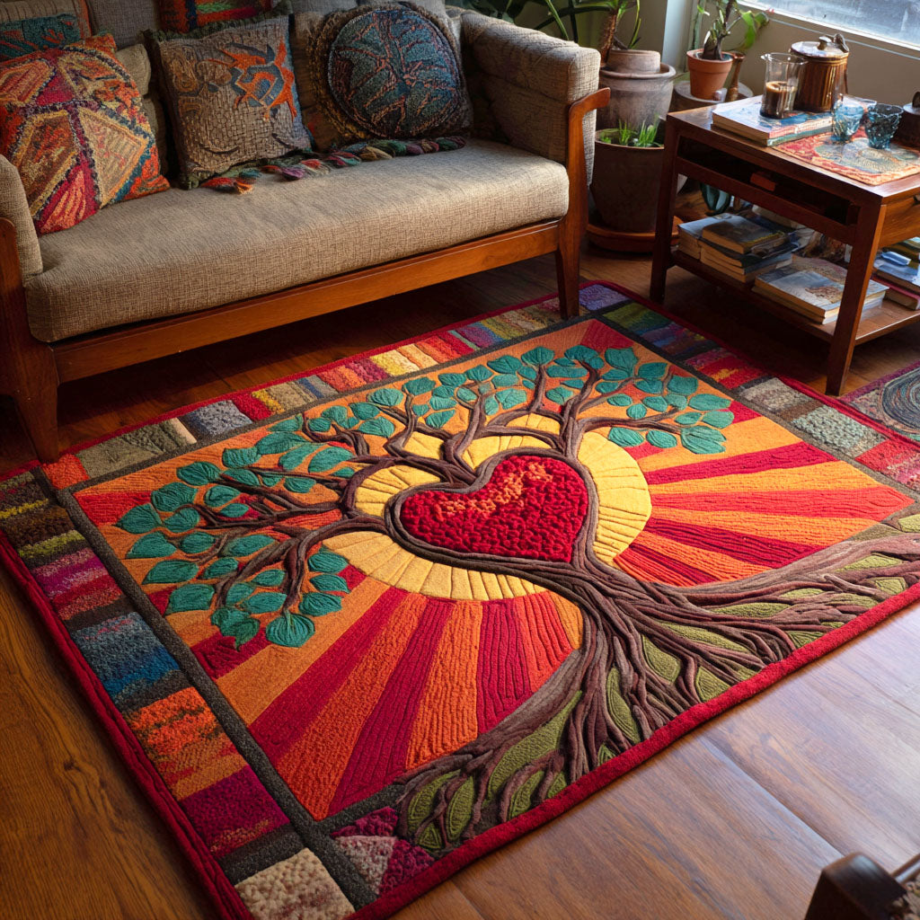 Sacred Branches Area Rug - Non-Slip Washable 3D Print Rug for Living Room & BedroomTVC2108275
