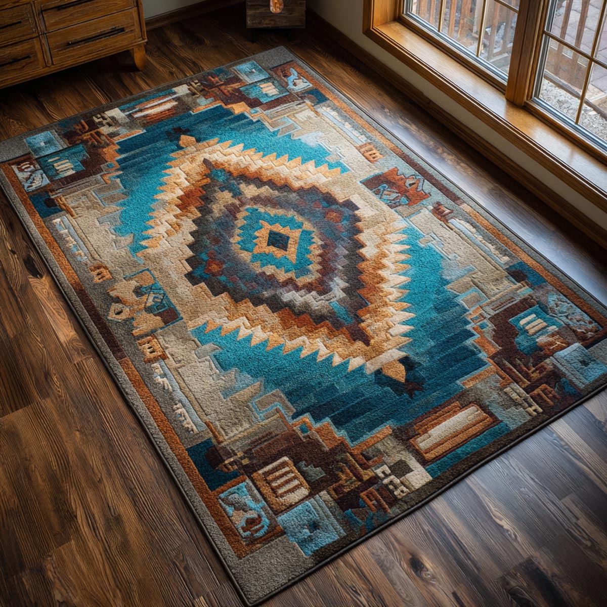 Sacred Patterns Area Rug - Non-Slip Washable 3D Print Rug for Living Room & BedroomTVC2108212
