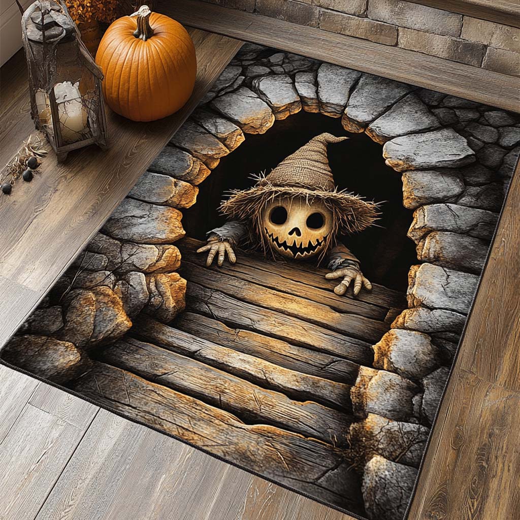 Scarecrow Jack Area Rug - Non-Slip Washable 3D Print Rug for Living Room & BedroomTVC2108271