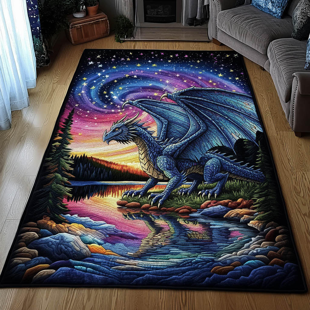 Shimmering Wings Area Rug - Non-Slip Washable 3D Print Rug for Living Room & BedroomTVC2108394
