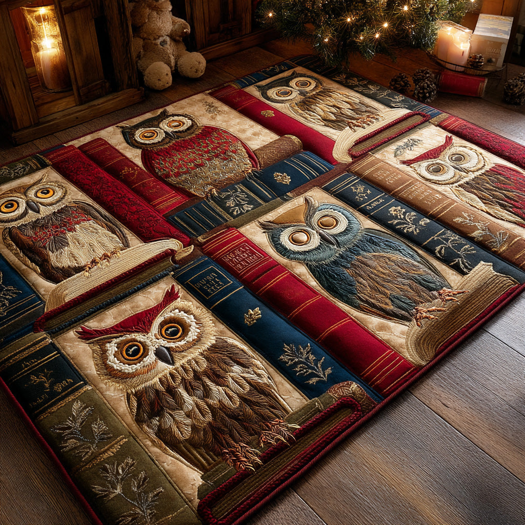 Silent Pages Area Rug - Non-Slip Washable 3D Print Rug for Living Room & BedroomTVC2108269
