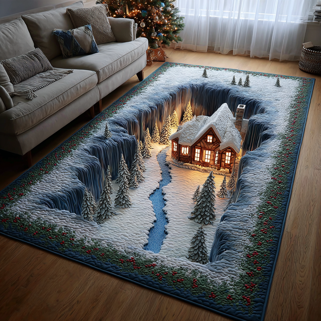 Silent Town Area Rug - Non-Slip Washable 3D Print Rug for Living Room & BedroomTVC2108269