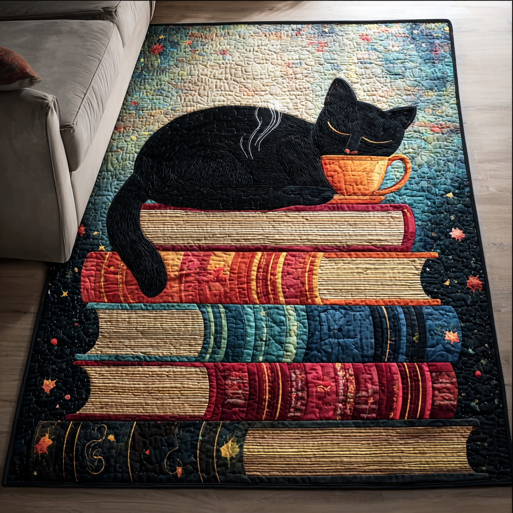 Sleepy Cat Area Rug - Non-Slip Washable 3D Print Rug for Living Room & BedroomTVC2108251