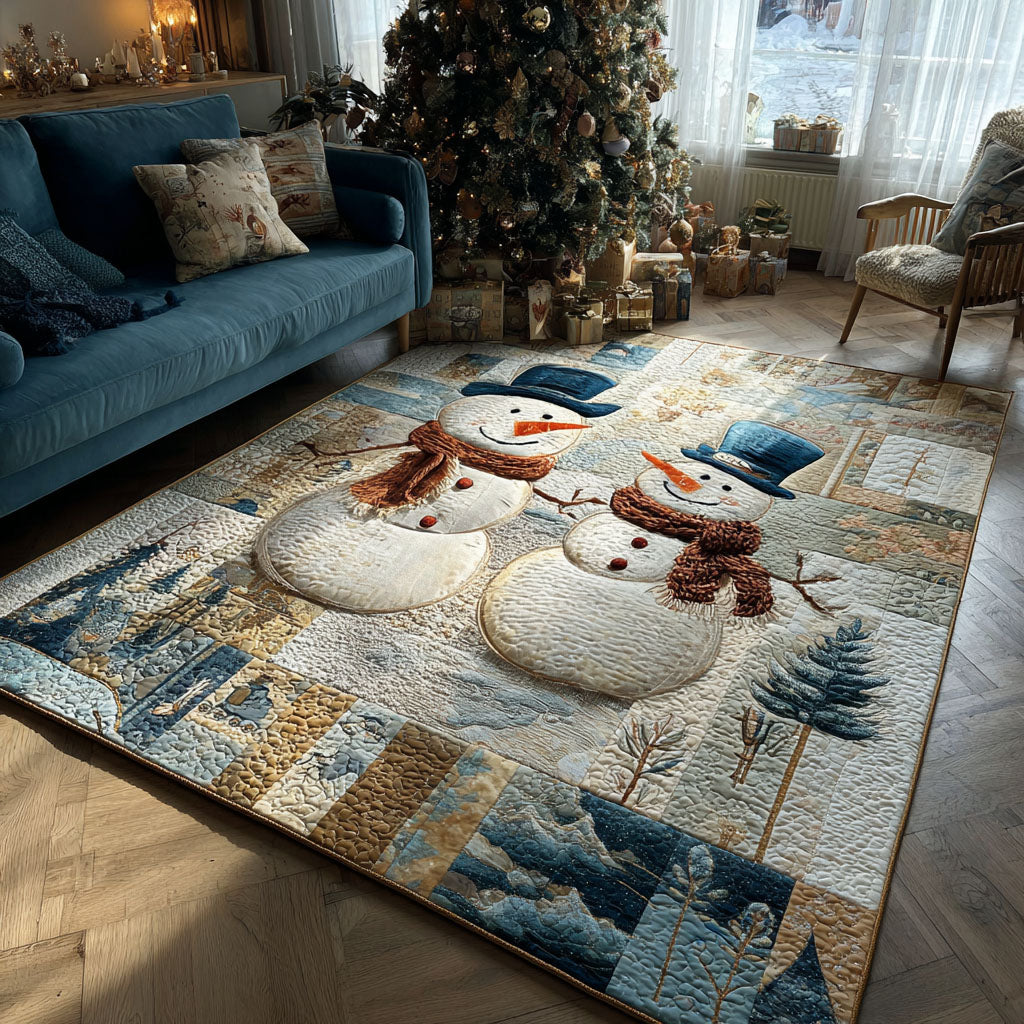 Snowy Escape Area Rug - Non-Slip Washable 3D Print Rug for Living Room & BedroomTVC2108268