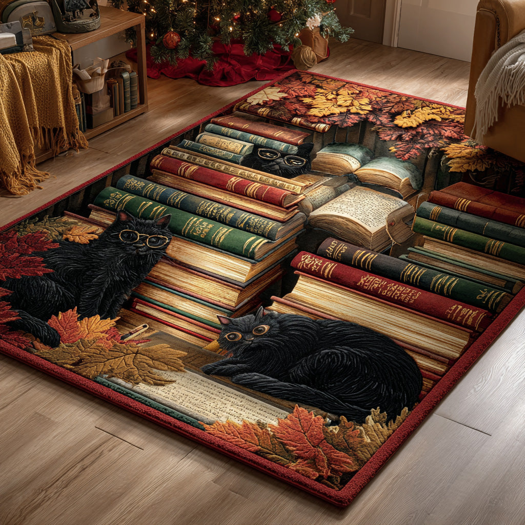 Soft Bookmark Area Rug - Non-Slip Washable 3D Print Rug for Living Room & BedroomTVC2108268
