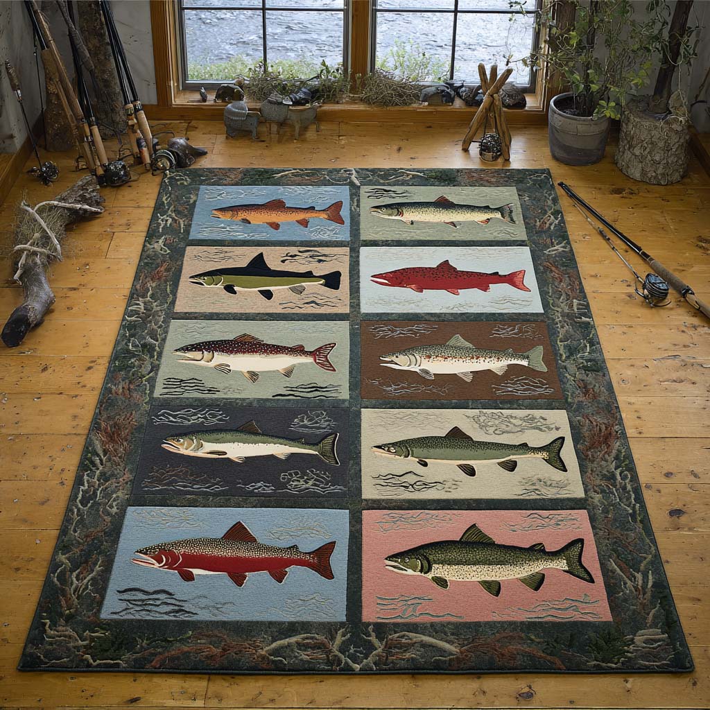 Speckled Beauty Area Rug - Non-Slip Washable 3D Print Rug for Living Room & BedroomTVC2108250