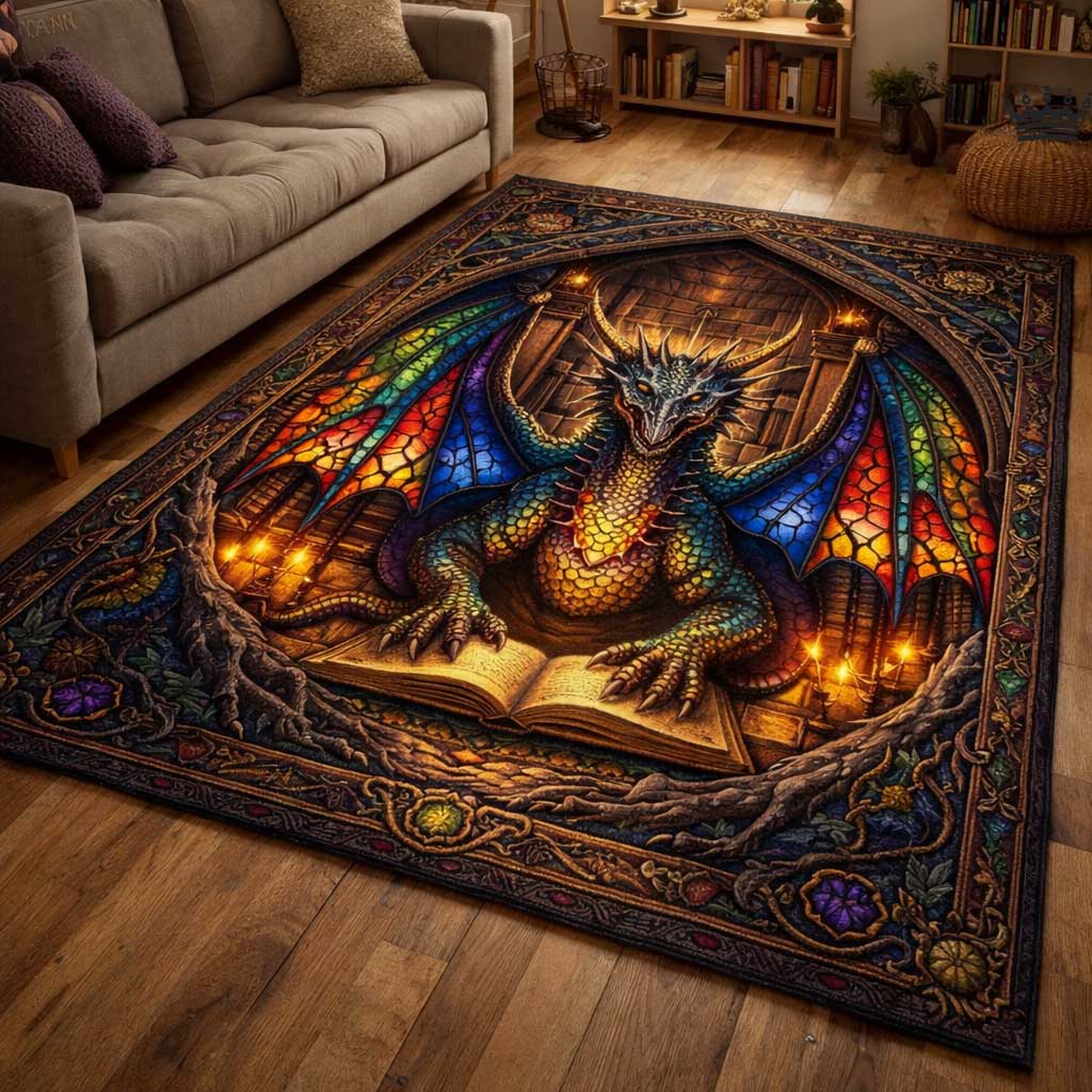Spell Portal Area Rug - Non-Slip Washable 3D Print Rug for Living Room & BedroomTVC2108393